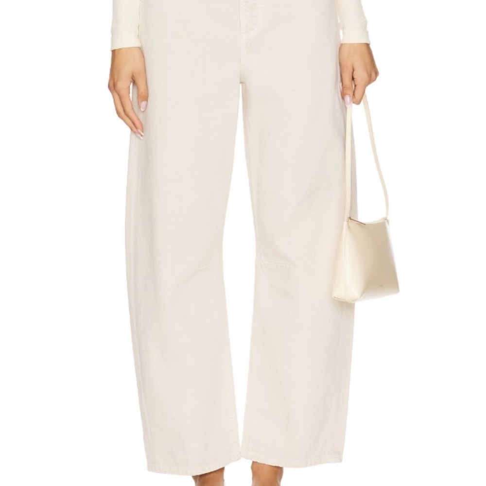 Citizens Of Humanity Cream Miro jeans - almondette